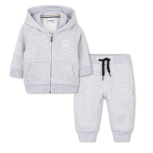 Boss AW25 Hooded Zipper with 3y 479 grey
