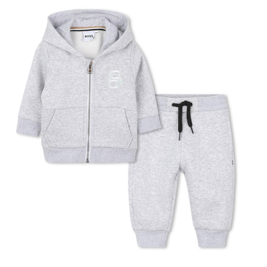 Boss AW25 Hooded Zipper with 3y 479 grey