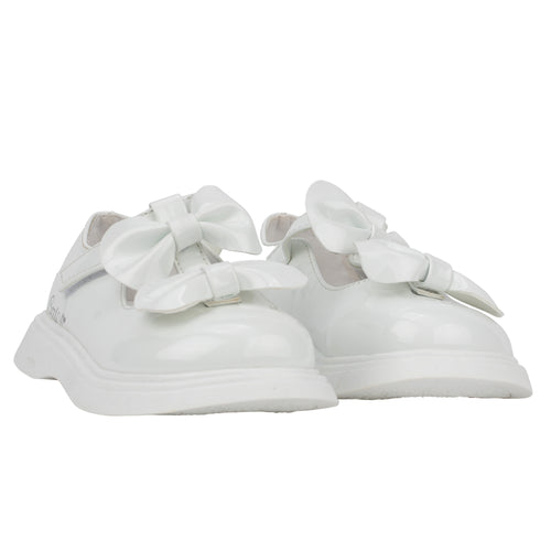 Little A SS24 Double Bow Bright White Beau 501