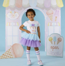 Load image into Gallery viewer, ADee SS26 Suzi Tulle Skirt Set 511 Bright White