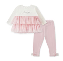 Load image into Gallery viewer, Little A AW25 Tulle Legging Set Pink Fairy 304 Kayla