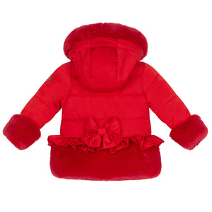 Little A AW24 Faux Fur Padded Jacket