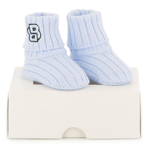 Boss AW25 Slipper Socks Pale Blue 720