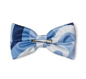 ADee AW25 Swirl Print Bow Hair Clip 927 Leighton