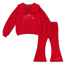 Load image into Gallery viewer, ADee AW26 Amara Flare Tracksuit 526 Red