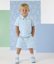 Load image into Gallery viewer, Mitch &amp; Son SS26 Oslo Towelling Short 116 Sky Blue