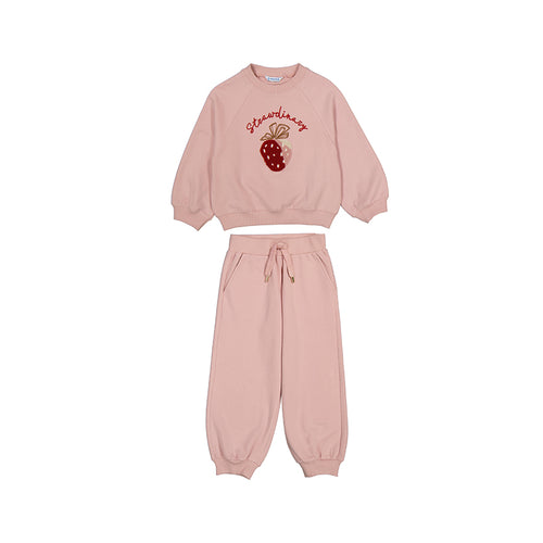 Mayoral AW25 Mini Girls Tracksuit Nude 4893