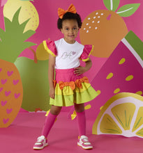 Load image into Gallery viewer, ADee SS26 Taylor 524 Colourblock Skirt Set Bright White