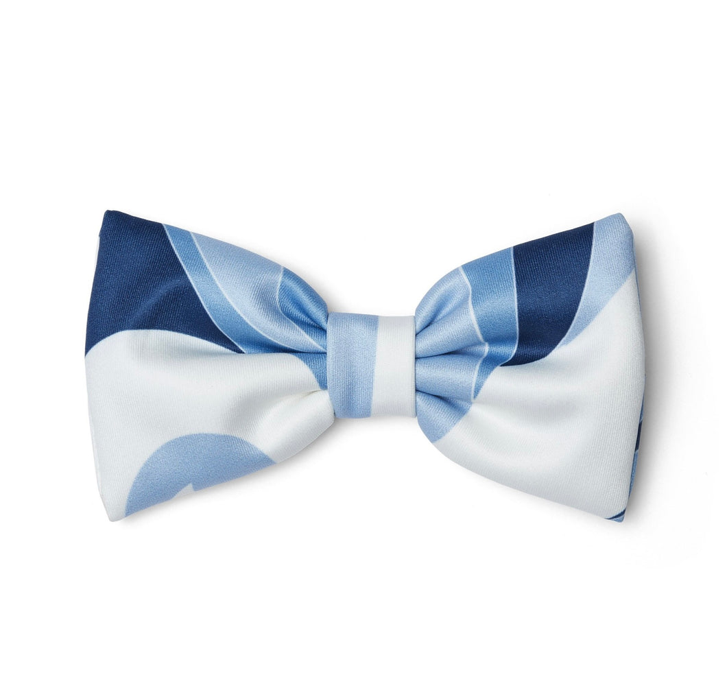 ADee AW25 Swirl Print Bow Hair Clip 927 Leighton