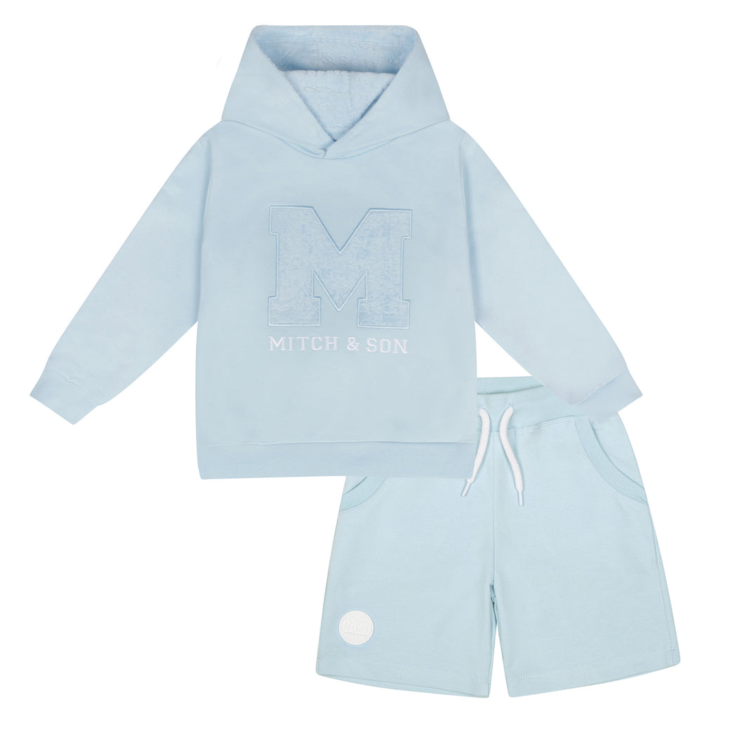 Mitch & Son SS24 Hooded sweat short set Tommy 108