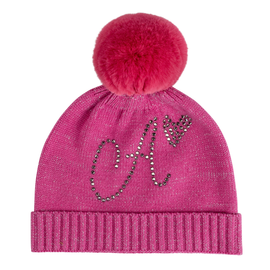 ADee AW24 Pom Pom Knitted Hat 934 TAMSON