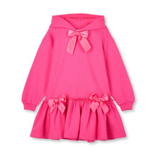 Load image into Gallery viewer, ADee AW26 Alana Hoodie Sweat Dress 703 Fuchsia
