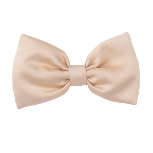 ADee AW24 SATIN Bow Hair Clip Rowan 916 Light Gold