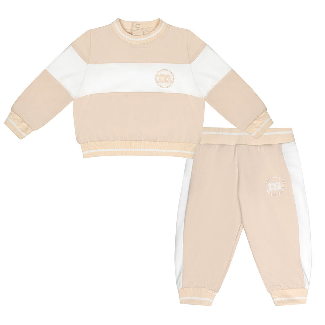 Mini Mitch & Son Panel Tracksuit Dexter 702 Beige