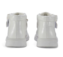 Load image into Gallery viewer, Little A AW25 Bow Boot with Velcro Strap 502 Snow White Bowe