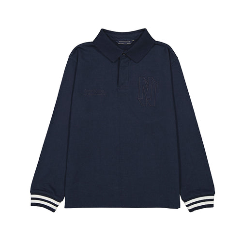 Mayoral AW25 Junior Boys Polo 7101 Navy