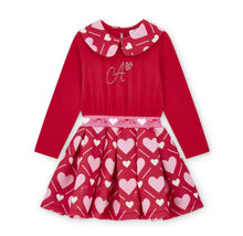 Load image into Gallery viewer, ADee AW25 Heart Print Mix Dress Lara 701
