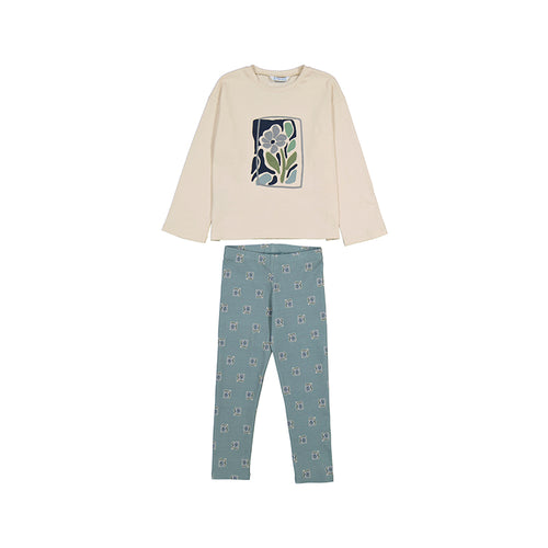 Mayoral AW25 Leggings Set 4719 Sage
