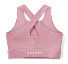 Load image into Gallery viewer, Bonini AW25 Crop Sport Top Peony Pink Aspire 004