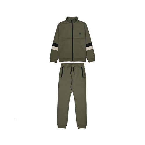 Mayoral AW25 Junior Boys Tracksuit Set 7850 Olive