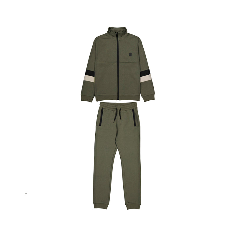 Mayoral AW25 Junior Boys Tracksuit Set 7850 Olive