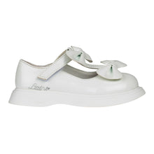 Load image into Gallery viewer, Little A SS24 Double Bow Bright White Beau 501