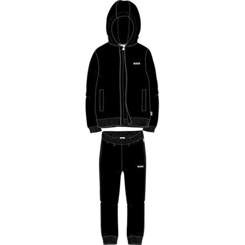 Boss AW25 Hooded Zipper with Joggers Navy 403