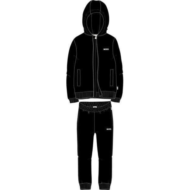 Boss AW25 Hooded Zipper with Joggers Navy 403