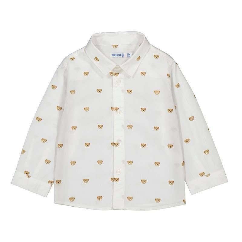 Mayoral AW25 Baby Boy Bear Shirt  2107