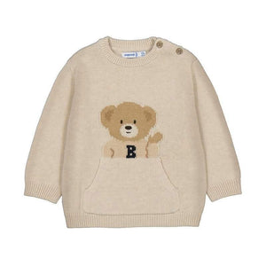 Mayoral AW25  Boys Oversized Jumper 2341 Oat