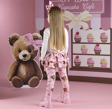 Load image into Gallery viewer, ADee AW25 Bear Priny Legging Set 510 Maddison Wbite