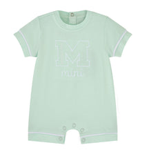 Load image into Gallery viewer, Mini Mitch SS26 Nelson Jersey Romper 006 Jersey Romper Miami Mint