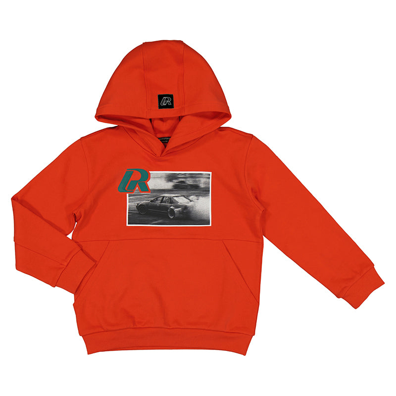 Mayoral AW24 Hoody Pullover Flame 7452 Junior Boys