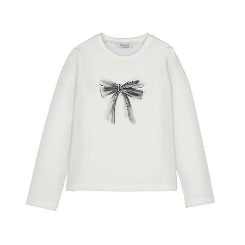 Mayoral AW25 Mini Girls Basic L/S T-Shirt 830