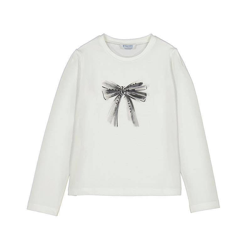 Mayoral AW25 Mini Girls Basic L/S T-Shirt 830