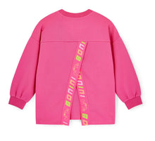 Load image into Gallery viewer, Bonini SS26 Logo SWEATSHIRT with Tape detail Hot Pink 608