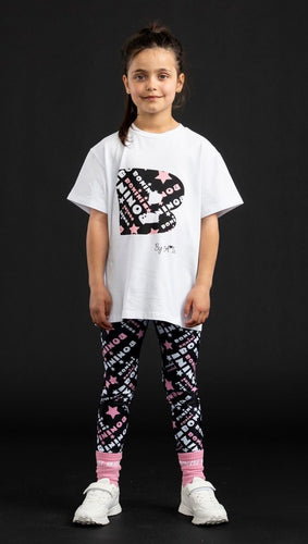 Bonini AW25 Oversized Logo T-Shirt 305 Bright White Dynamic