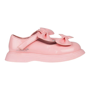 Little A SS24 Double Bow Shoe Pink Fairy Beau 501