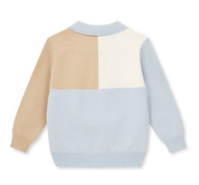 Load image into Gallery viewer, Mitch &amp; Son AW25 Knitted Polo 413 Jude Sky Blue