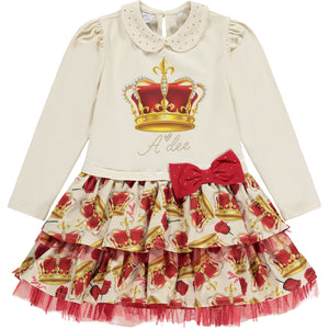 ADee AW23 Crown Frill Dress - 709 - Clara