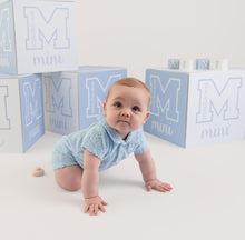 Load image into Gallery viewer, Mitch &amp; son Mini Boys Romper            MS26007 NICHOLAS sky blue