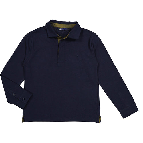 Mayoral AW24 Polo Navy 7104 Junior Boys