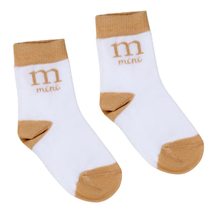 Mini Mitch & Son SS24 2 pack socks Sterling 011