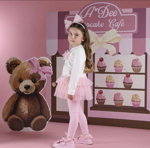 ADee AW25 TulleLegging Set 511 Mila Snow White