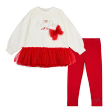 Load image into Gallery viewer, ADee AW26  Bonnie Tulle Legging Set 524 Red