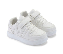 Load image into Gallery viewer, Mitch &amp; Son SS26 Large M Velcro Trainer 901 Bright White