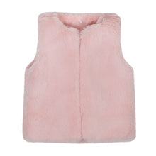 Load image into Gallery viewer, Little A AW24 Faux Fur Gilet Hattie 303 Baby Pink