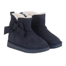 Load image into Gallery viewer, ADee AW24 BOWTIFUL 104 Bow Ugg Boot DARK Navy