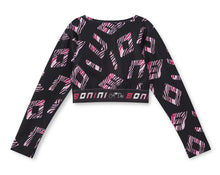 Load image into Gallery viewer, Bonini AW25 Long Sleeve Sports Top 306 Black Power