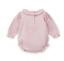 Load image into Gallery viewer, Little A AW25 Pink Sweat Bow Romper JaydenPink Fairy 311